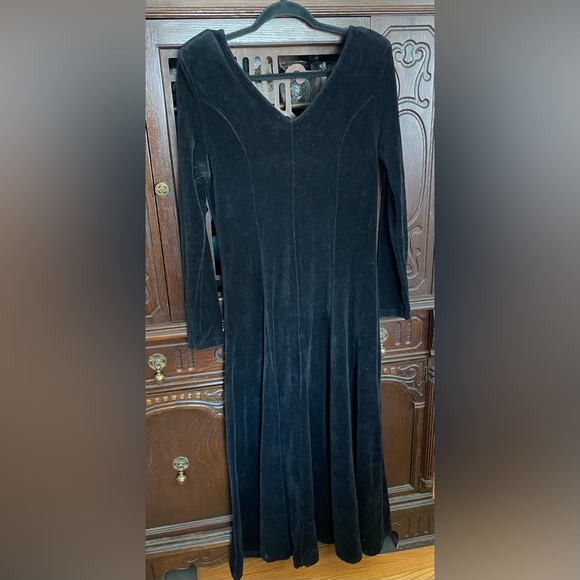 Vintage Velour Dress - Picture 1 of 1